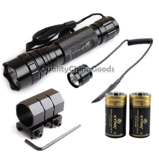 UltraFire 6V Military Tactical Xenon Flashlight Set Kit