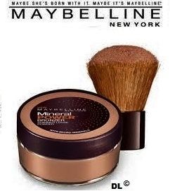 Maybelline Mineral Power Bronzer Shimmer Loose Powder Sunrise Bronze