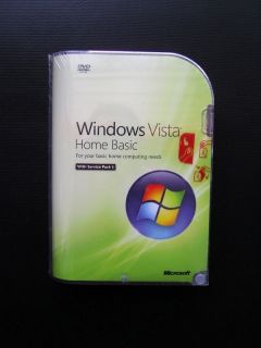 Microsoft Windows Vista Home Basic w SP1 66G 02697 Full UK Retail