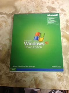 MICROSOFT WINDOWS XP HOME UPGRADE Retail BOX VERSION FOR 98 98SE ME