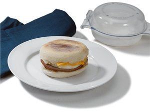 Nordic Ware Microwave Eggs N Muffin Breakfast Pan 6051
