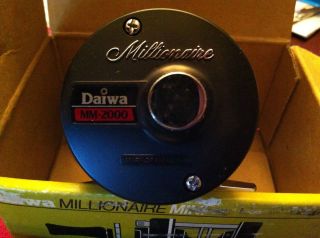 DIAWA Millionaire Mini Reel MM 2000 New Old Stock in Box plus 1979 Rod