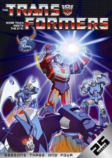 The Transformers Seasons Three and Four DVD, 2010, 4 Disc Set, 25th