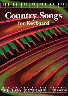 Country Songs Midifile Book Set MIDI Files