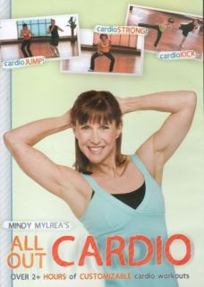 Mindy Mylrea All Out Cardio Advanced Exercise DVD New SEALED Workout