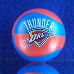 NBA Mini Basketball Cake Topper Oklahoma City Thunder