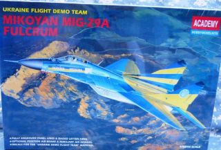 48 scale Modern Military Russian MIKOYAN MIG 29 A FULCRUM Model Kit