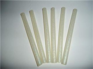 White Glitter Glue Sticks Mini x 4 6 Sticks