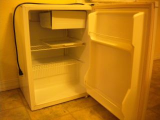 Haier White 2 7 CU ft Mini Fridge Compact Refrigerator