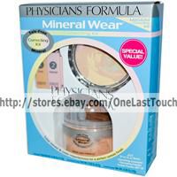 Physicians Formula 3pc Mineral Wear Medium Correcting Kit Set Powder