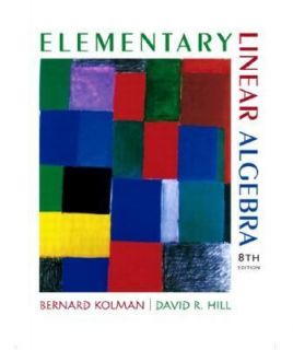 by David R. Hill and Bernard Kolman 2003, Hardcover