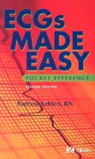 ECGs Made Easy by Barbara Aehlert 2001, Paperback, Revised
