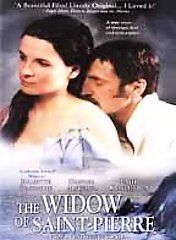 The Widow of St. Pierre DVD, 2001