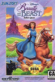 Beauty and the Beast Belles Quest Sega Genesis, 1993