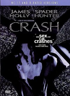 Crash DVD, 1998, NC 17 R Rated Viewing Options
