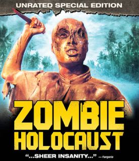 Zombie Holocaust Blu ray DVD, 2011, 2 Disc Set, DVD Blu Ray