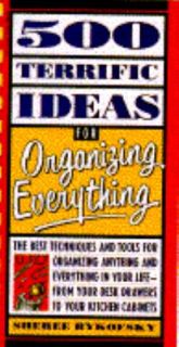 for Organizing Everything by Sheree Bykofsky 1993, Paperback