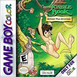 The Jungle Book Mowglis Wild Adventure Nintendo Game Boy Color, 2000
