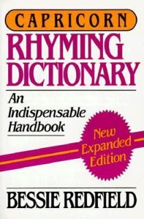 Capricorn Rhyming Dictionary by Bessie G. Redfield 1986, Paperback
