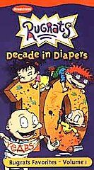 Rugrats   Decade in Diapers Rugrats Favorites Vol. 1 VHS, 2001