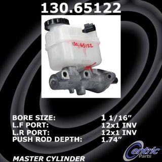 Centric Parts 130.65122 Brake Master Cylinder