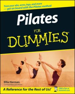 Pilates for Dummies by Ellie Herman 2002, Paperback