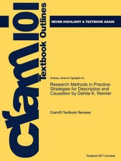 by Dahlia K. Remler by Cram101 Textbook Reviews 2011, Paperback