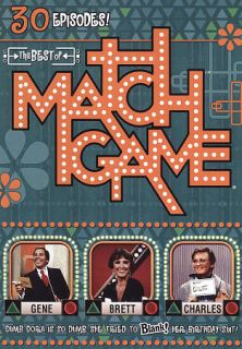 The Best of Match Game DVD, 2010, 3 Disc Set