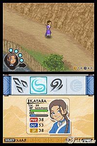 Avatar The Last Airbender   The Burning Earth Nintendo DS, 2007