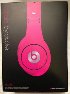 Beats by Dr. Dre Studio Headband Headphones   Pink