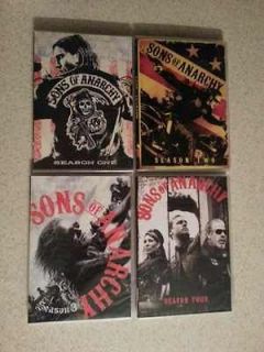 Sons of Anarchy: Seasons 1   4 Season 1 2 3 4 (DVD, 2012, 16 Disc Set