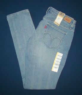 LEVIS 524 SKINNY LOW RISE SKINNY WOMENS JUNIORS JEANS SIZES 7, 9, 11