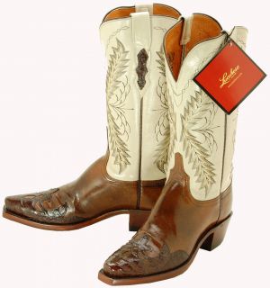 548 New LUCCHESE Buffalo Cowboy Boots Womens 6.5 B $450