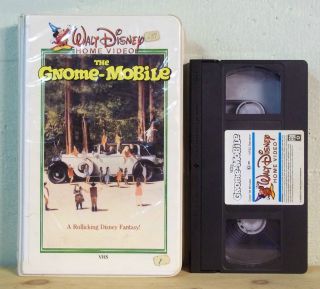 1980s Walt Disney Home Video The GNOME MOBILE VHS 95V White Clamshell