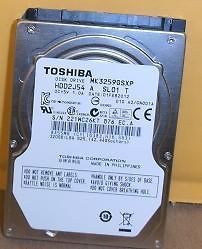 Toshiba MK3259GSXP 320 GB Hard Drive