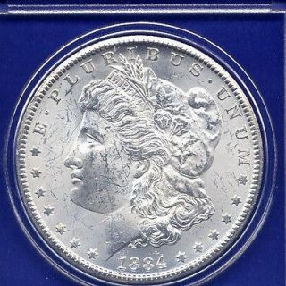 1884 CC Morgan Silver Dollar BU Gem Rare Key Date UNC MS PQ Stunner US
