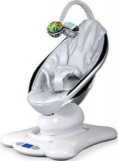 4Moms Green Jack MamaRoo SILVER CLASSIC Baby Bouncer Rocker Seat