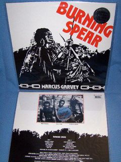 BURNING SPEAR MARCUS GARVEY VINYL LP HEAVYWEIGHT 100% VIRGIN UK