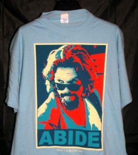 The Big Lebowski Abide T Shirt New With Tags
