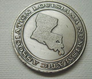 Louisiana Numismatic convention, 1966, sidewheeler boat LA