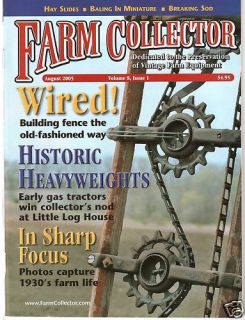 Fence making machines, Rumely tractor for Great Plains
