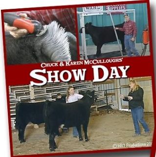 Cattle Show Day Fitting Showmanship DVD Livestock Prep NWT