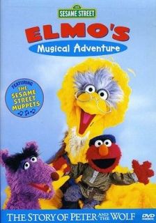 Elmos Musical Adventures Story of Peter and the Wolf [DVD New]