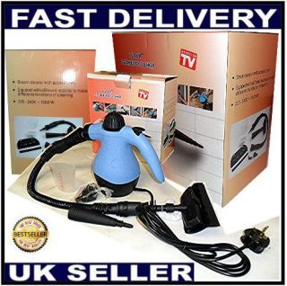 Zoom Steam Buddy Portable Hand Held Steamer Cleaner with Accessories