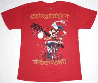 BRUCE DICKINSON ACCIDENT AT BIRTH97 IRON MAIDEN HEAVY METAL NEW RED T