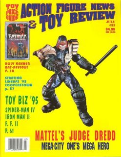 Lees Action Figure News & Toy Review #33 Judge Dredd/Spider M an