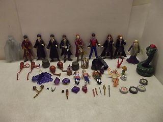 HUGE LOT OF HARRY POTTER ACTION FIGURES & ACCESSORIES DOBBY +++ LOT