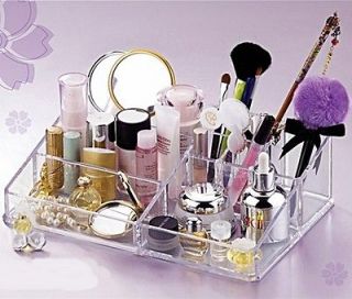 Makeup Cosmetic Organizer Acrylic Crystal Clear Case Luxury drawer