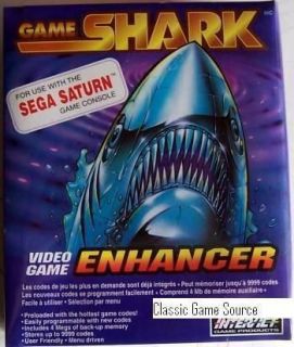 NEW SEGA SATURN GAME SHARK MEMORY CARD CHEATS CODES