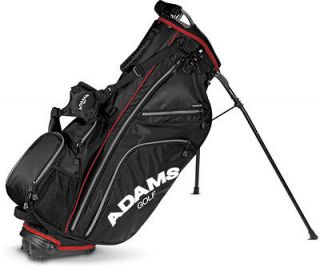 Adams Golf Falcon 12 Carry Stand Bag   Black/Red